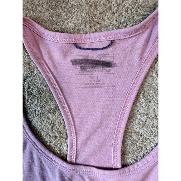 Patagonia Women’s Capilene Cool Trail Tank Top Green Turquoise Size XL NWOT - Picture 5 of 6